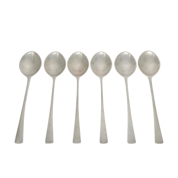 Set of 6 Dansk Denmark Sterling Silver Tjorn Teaspoons #20619 - Picture 1 of 9